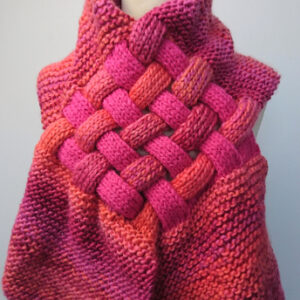 Sjaal roze
